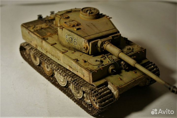 Модель немецкого танка Tiger pz.kpfw.VI 1/35