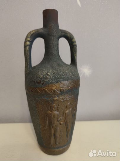 Глиняная бутыль-кувшин для вина (Грузия)