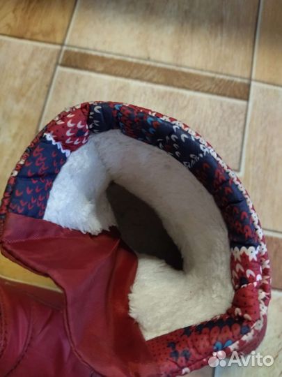 Сапоги детские зима