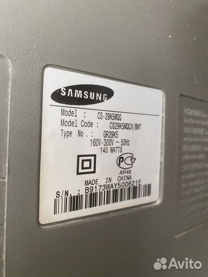 Продается телевизор Samsung 72 см на запчасти
