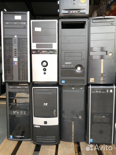 Игровые, офисные системные блоки ассортимент