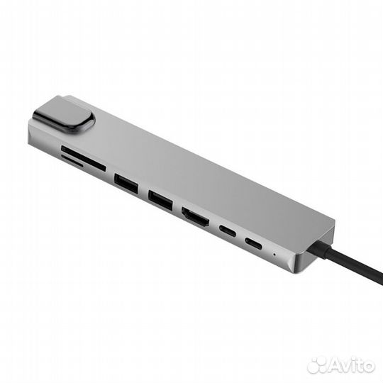 USB Хаб Type-C 8в1 на MacBook brоnкa