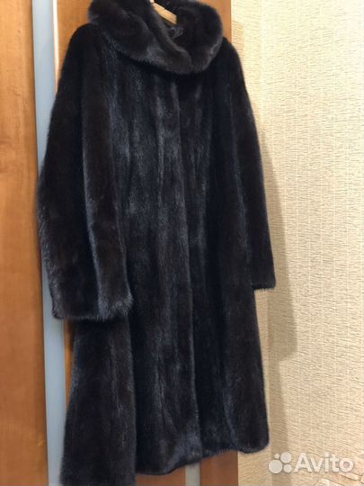 Шуба норковая б/у