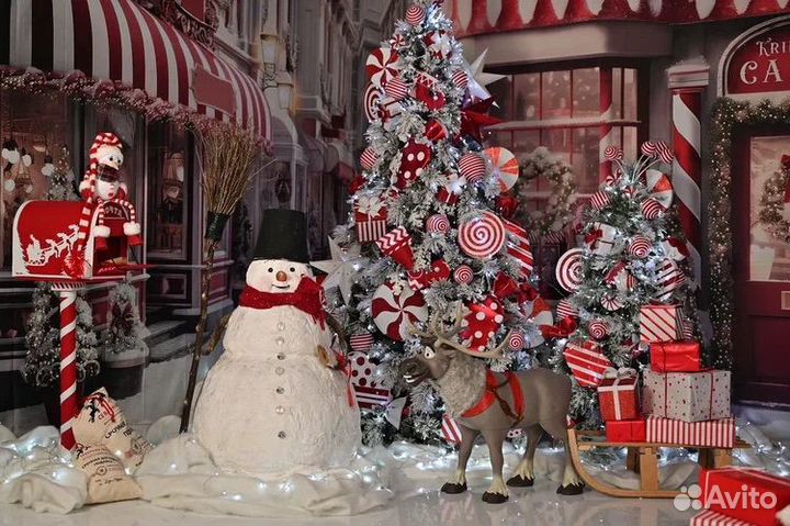 Аренда новогодней фотостудии