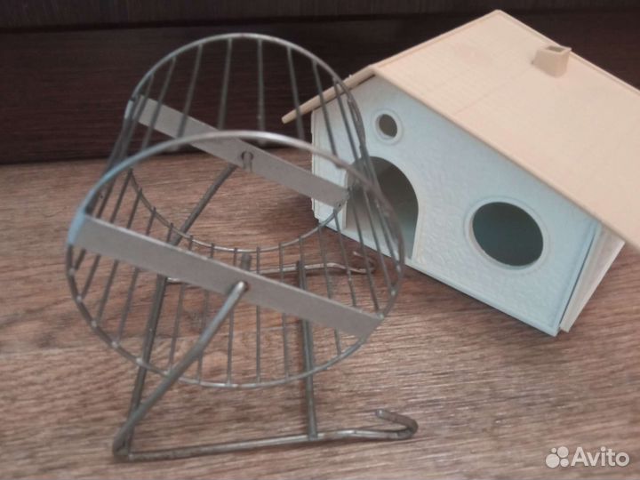 Домик колесо для грызунов