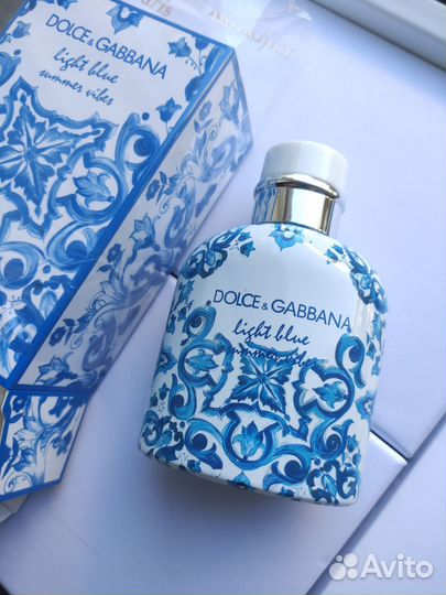 Туалетная вода D&G Light Blue Summer Vibes мужские