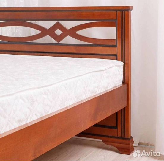 Кровать из массива березы