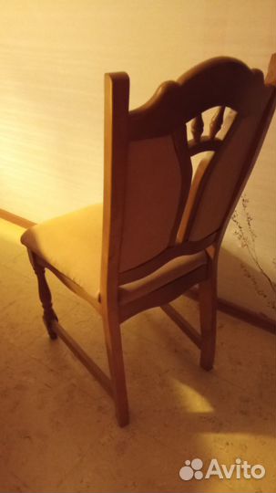 Стулья кухонные мягкие деревянные