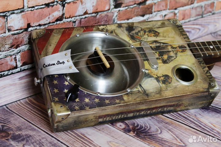 Сигарбокс гитара cigar box guitar 