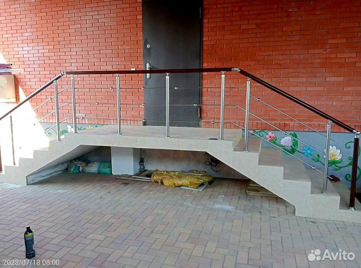 Перила из нержавеющей стали