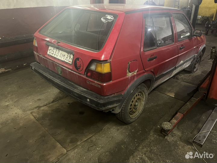 VW Golf 2 на разбор