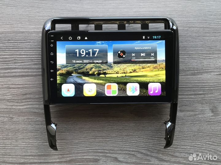 Магнитола Porsche Cayenne 955/957 с камерой