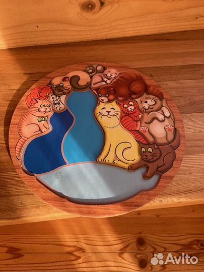 Пазлы Деревянные для малышей