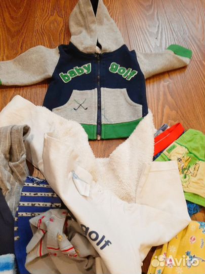 Детские вещи пакетом на мальчика 86 92