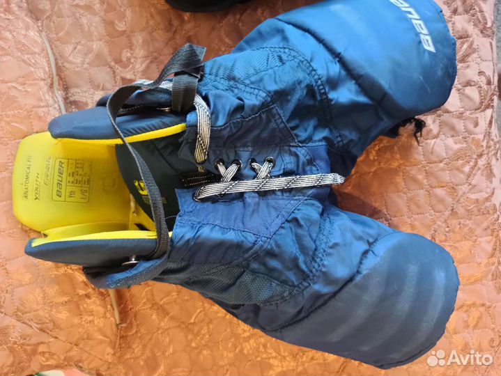 Хоккейные шорты bauer детские