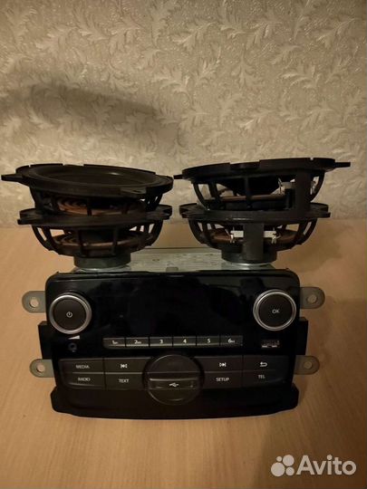 Магнитола рено