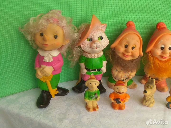 Резиновые игрушки СССР