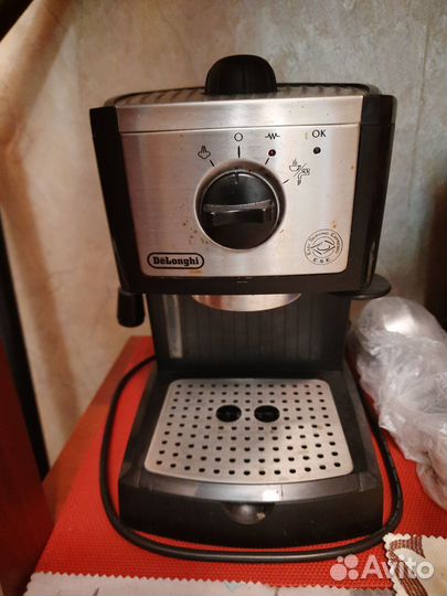 Кофеварка delonghi ec-155, торг