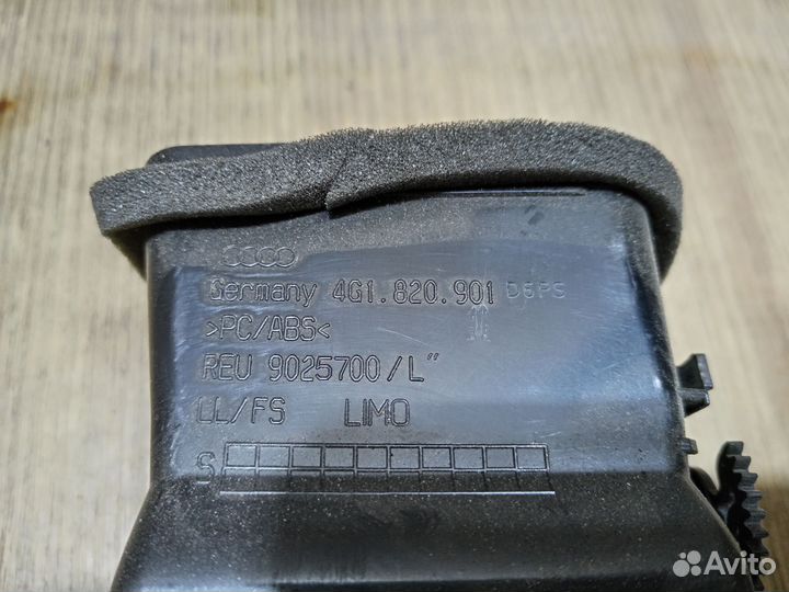 Воздуховод передний audi a6 c7