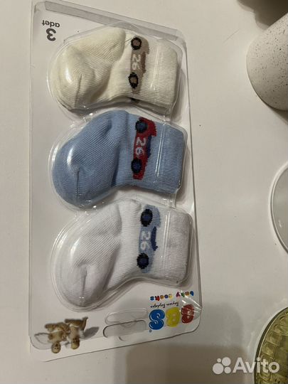Носочки для новорожденного