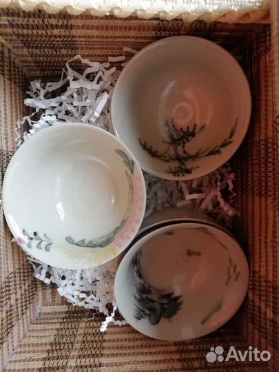 Чашка/пиала керамическая китайская новая 6шт