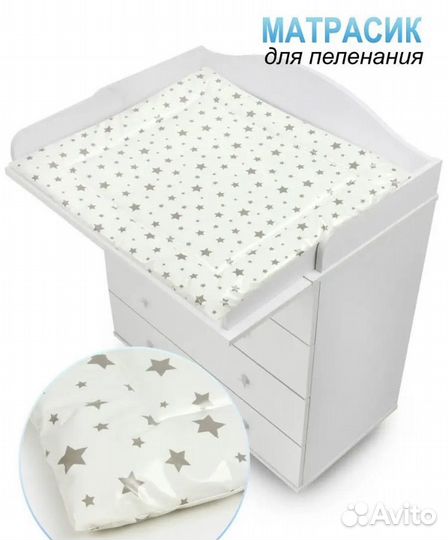 Матрасик для пеленального столика