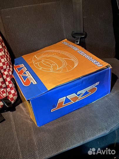 Диски тормозные SAT перфорированные