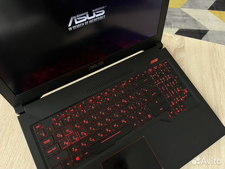 Ноутбук asus FX503VD