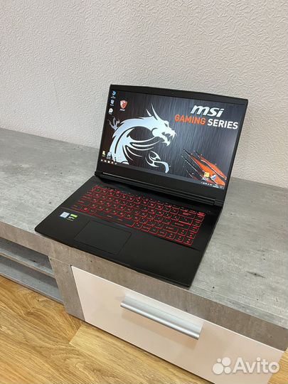 Игровой MSi -i5-9300H. GTX1650-4GB/16/IPS