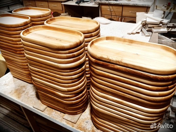 Поднос деревянный