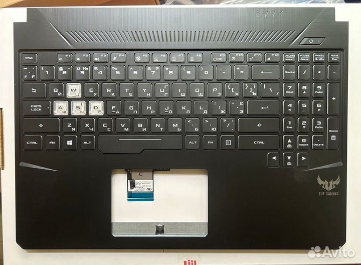 Топкейс для asus FX505, FX86, FX86S, FX86F, FX95