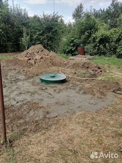 Септик Био на 4 человека, без электричества.Монтаж