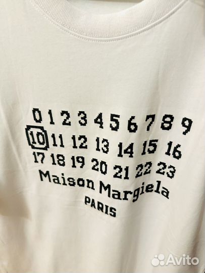 Maison margiela футболка premium (хит 2024)