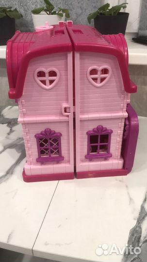 Домик для кукол с мебелью