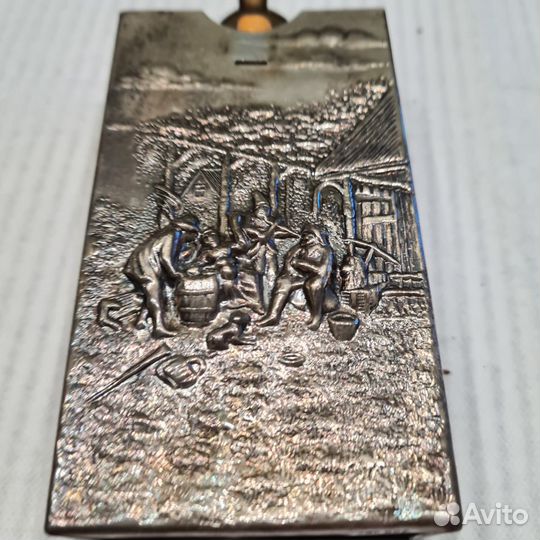 Hans Jensen Портсигар ручная работа Дания 1940г