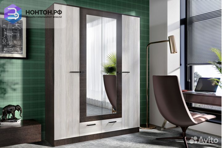 Шкаф Адель 1.6 венге / лоредо