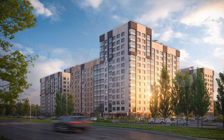 1-к. квартира, 46,8 м², 6/10 эт.