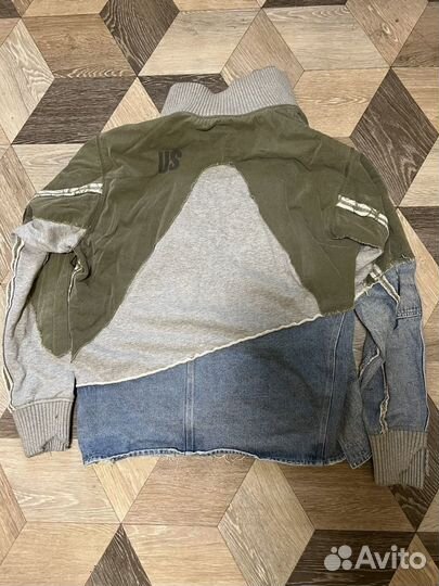 Джинсовка Greg Lauren Джинсы Mihara Yasuhiro