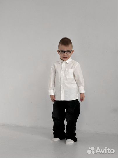 Черные джинсы для мальчика 110, 116, 122