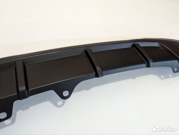 Диффузор заднего бампера Bmw f10 MP mat 2+0