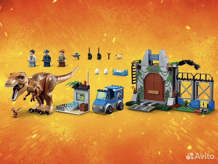 Lego jurassic world 10758 clearance