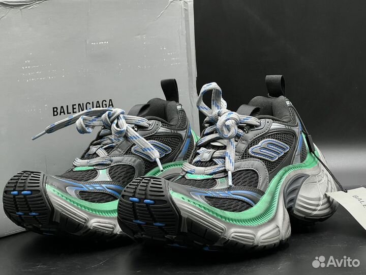 Кроссовки Balenciaga 10XL Sneaker Grey Green