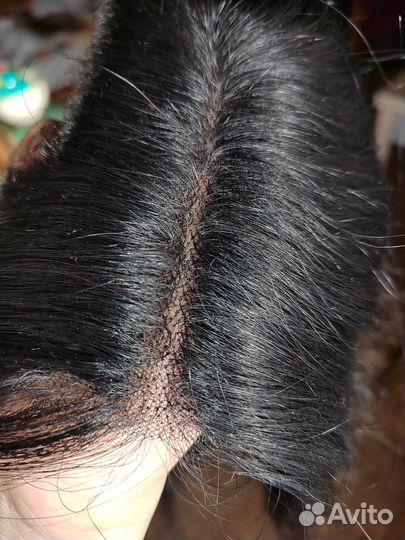 Накладка из натуральных волос