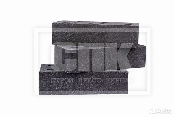 Кирпич облицовочный - Черный Оникс