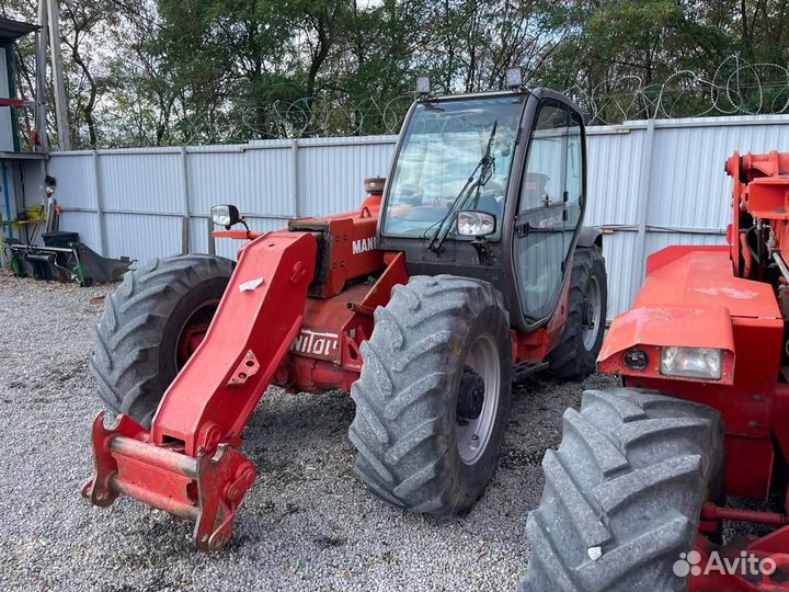 Телескопический погрузчик Manitou 633-100 TLS, 1999