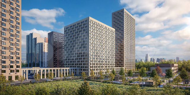 2-к. квартира, 54,5 м², 4/25 эт.