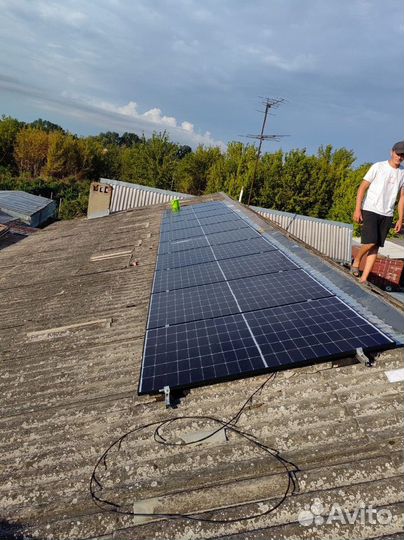 Автономная солнечная система 30 квт