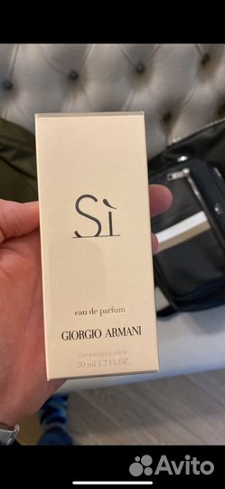 Туалетная вода armani Si