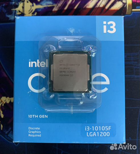 Процессор intel core i3-10105F