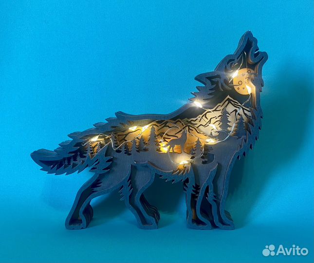 Ночник светильник медведь